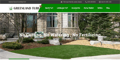 Desktop Screenshot of greenlandturf.com